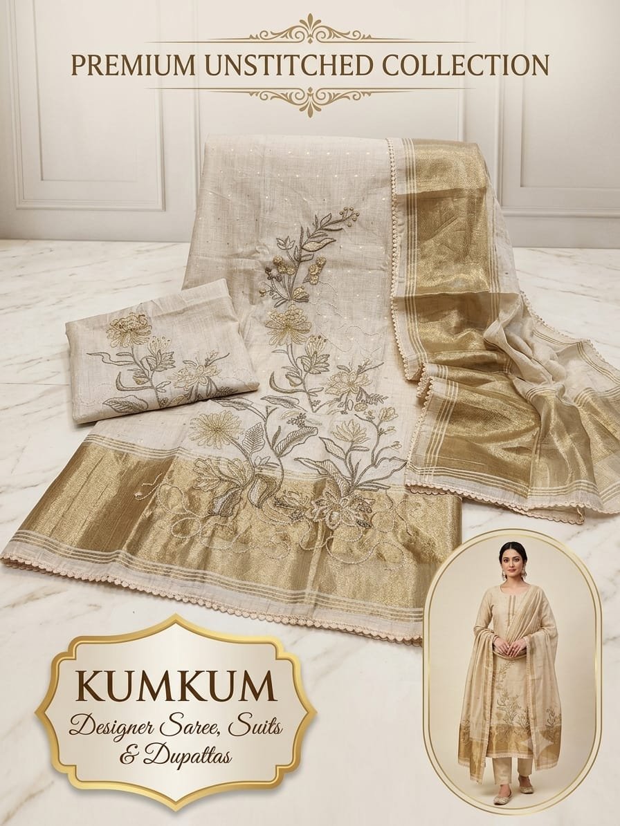 Off-White Simar Linen Embroidered Suit