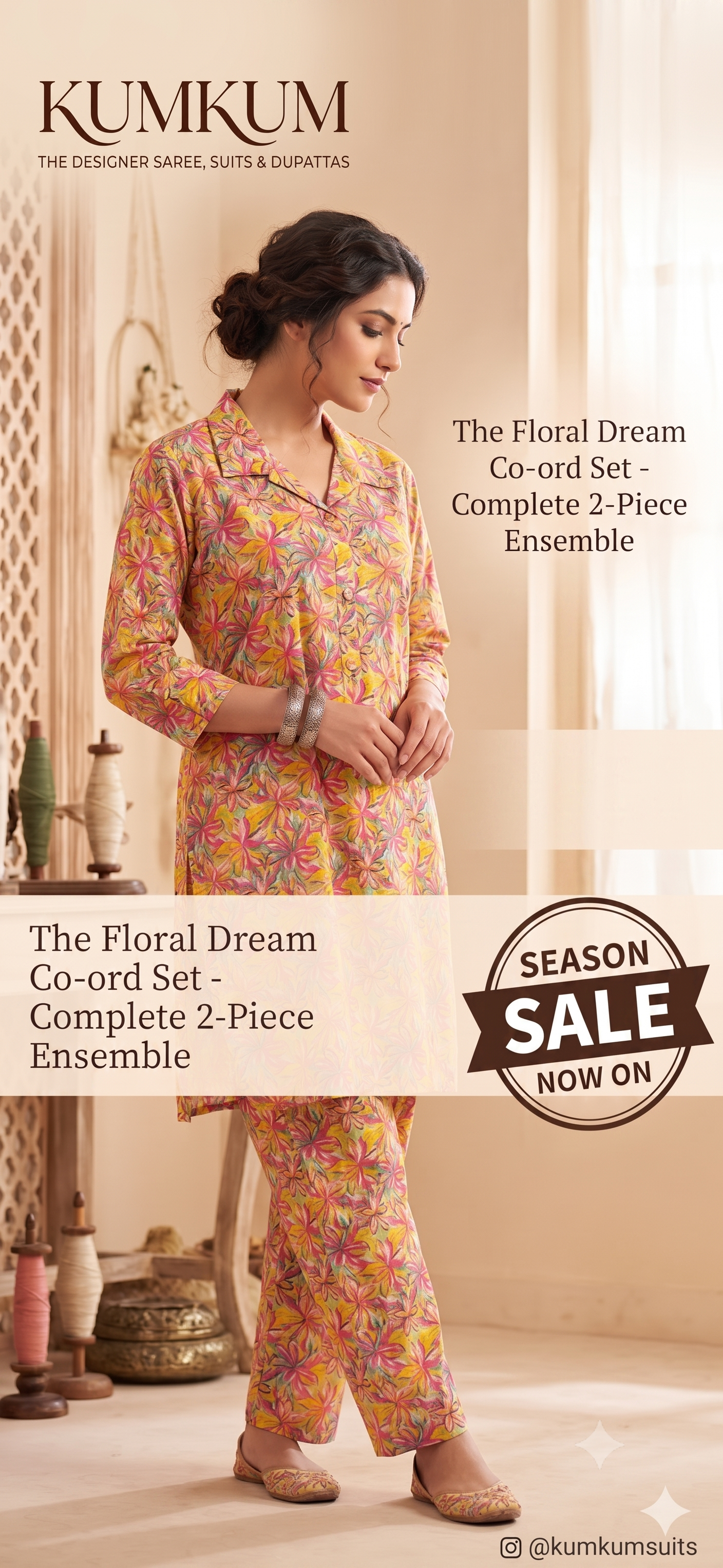The Floral Dream 2-Piece Ensemble